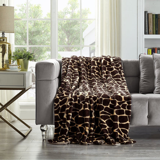 Faux Fur Throw