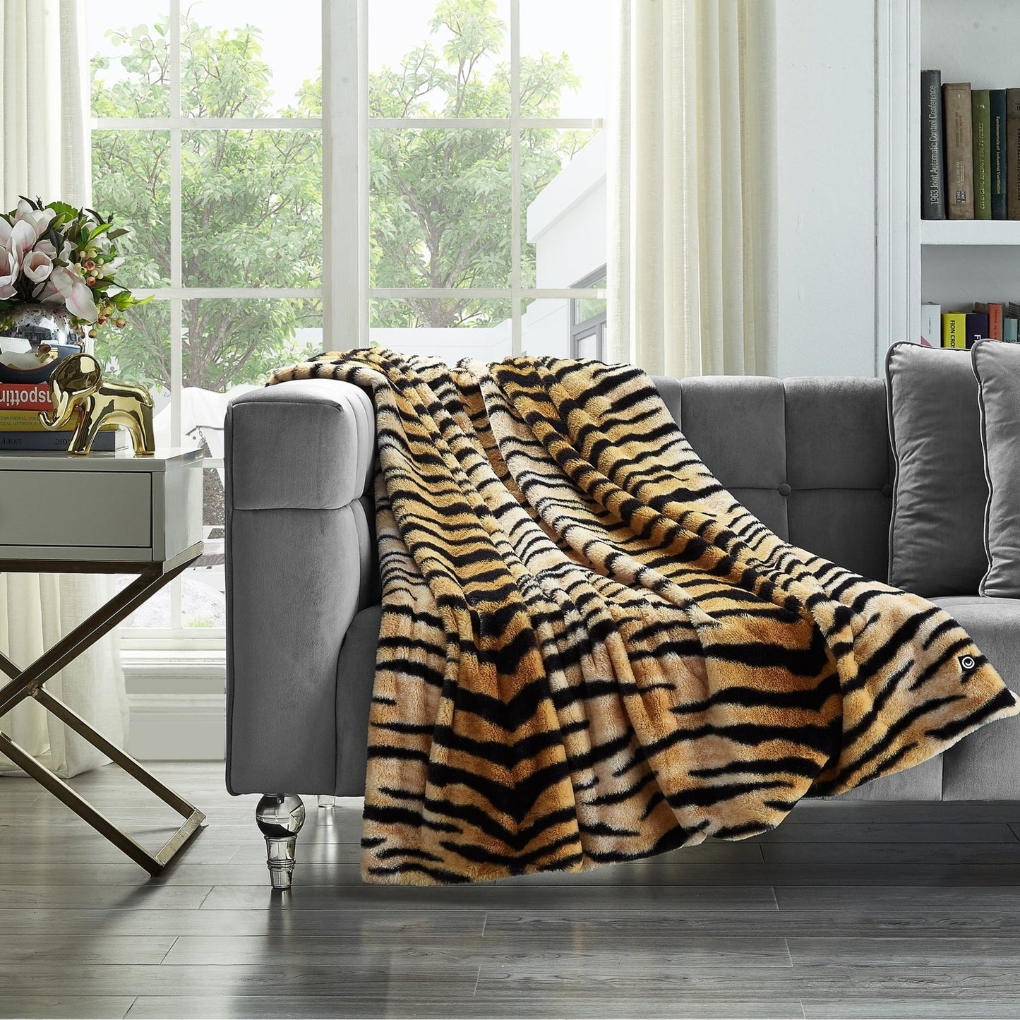 Faux Fur Throw