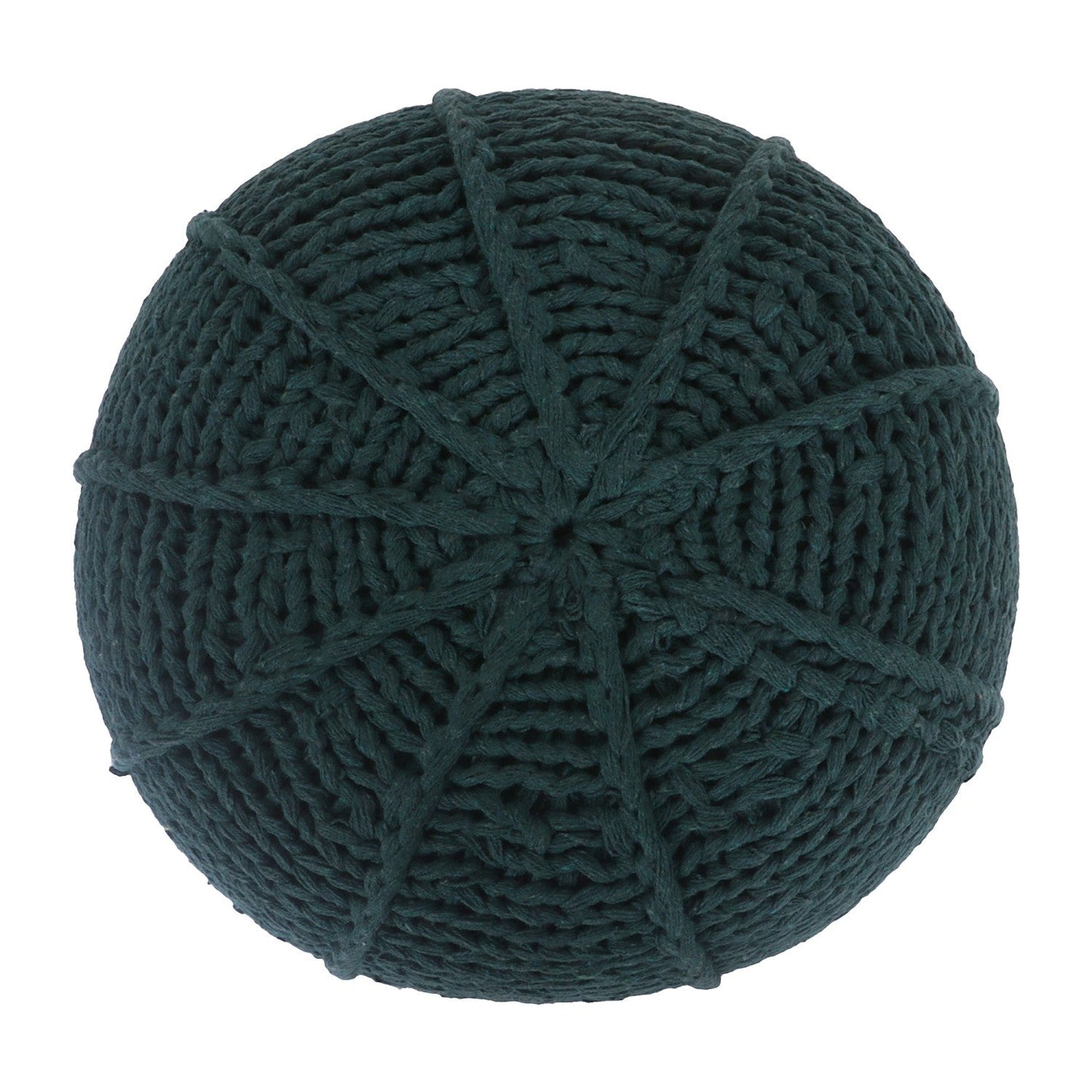 Jonathon Hand Knitted Pouf