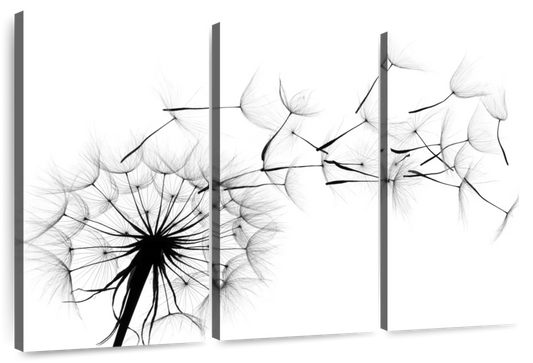 Flying Dandelion Wall Art