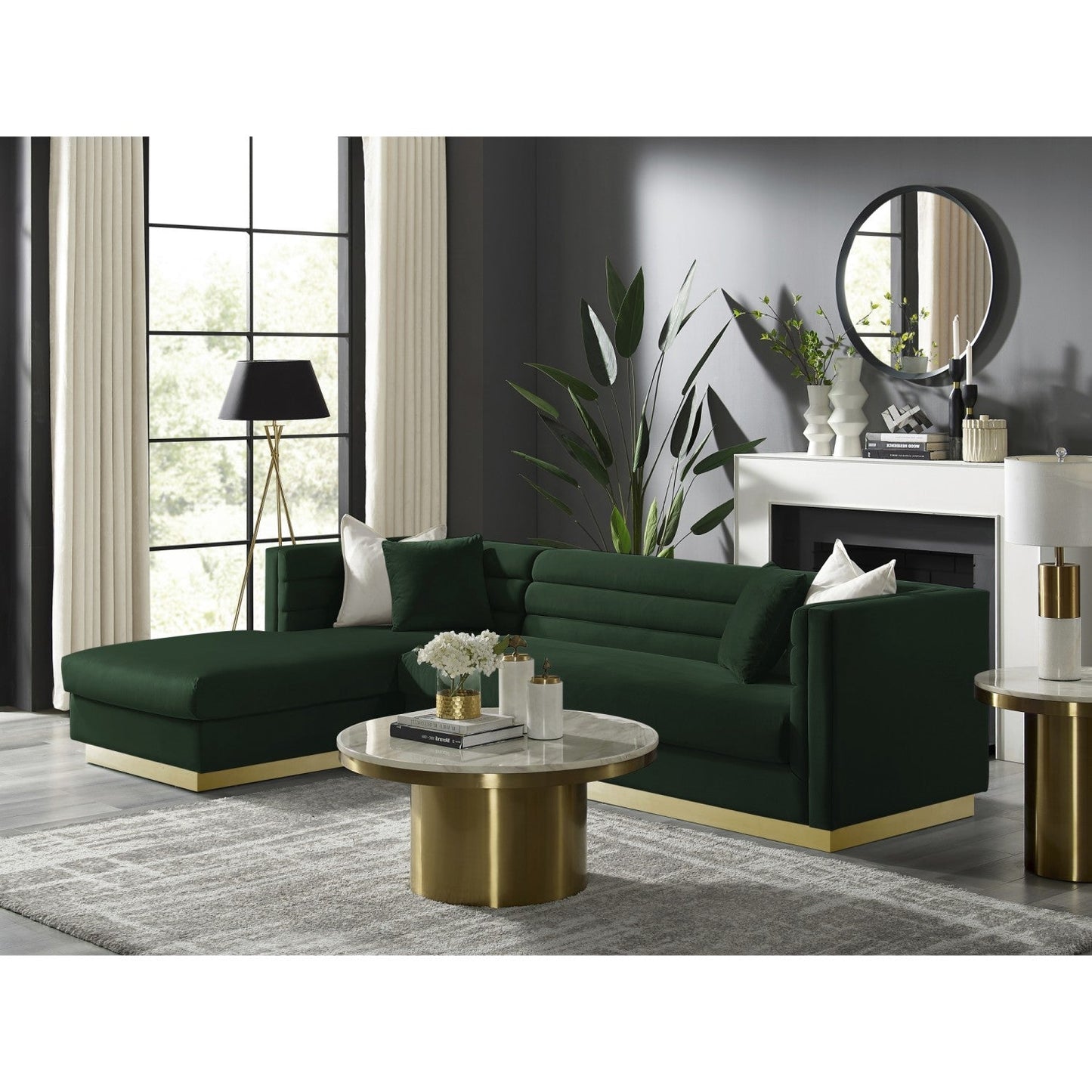 Anniston Chaise Sectional Sofa