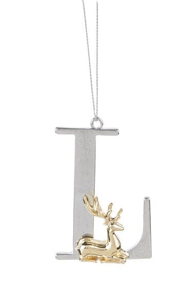 Elegant Reindeer Ornament - L