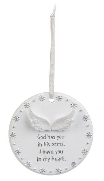 Baby Memorial Ornament - God Has You in His Arms