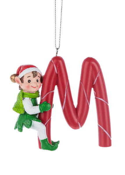 Monogram Ornament - M