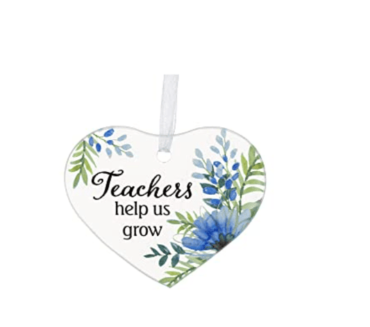 Teachers Help Us Grow Ornament