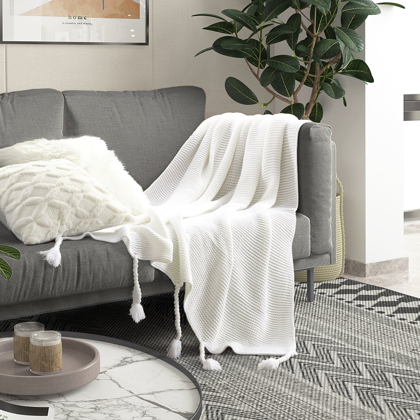 Marina Wool-like Throw