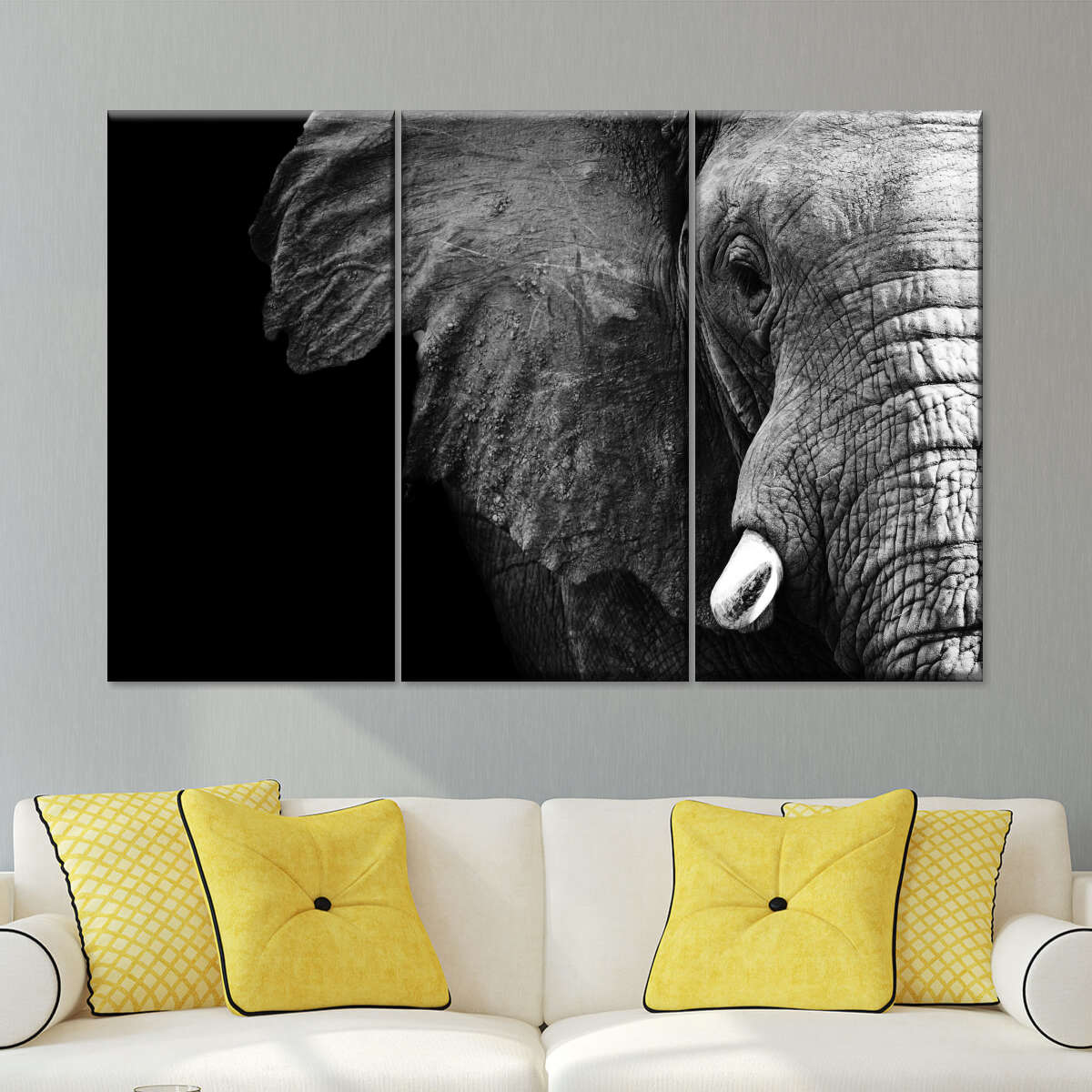 Wise Elephant Wall Art