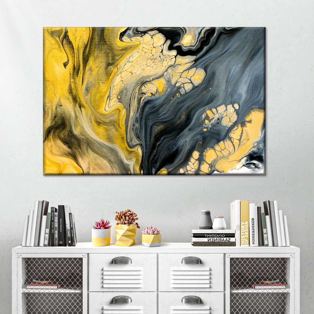 Marbled Abstract Wall Art