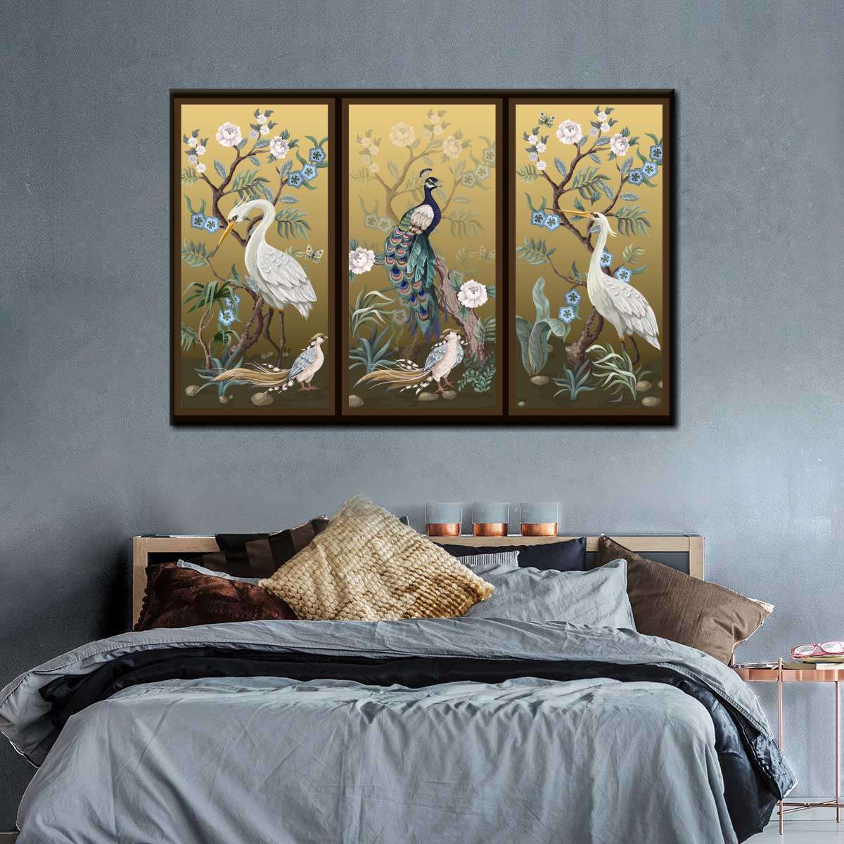 Elegant Birds Wall Art