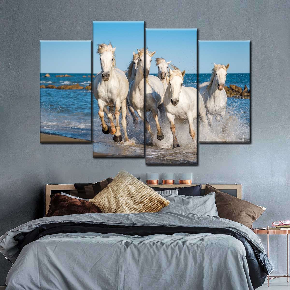 Camargue Horses Wall Art