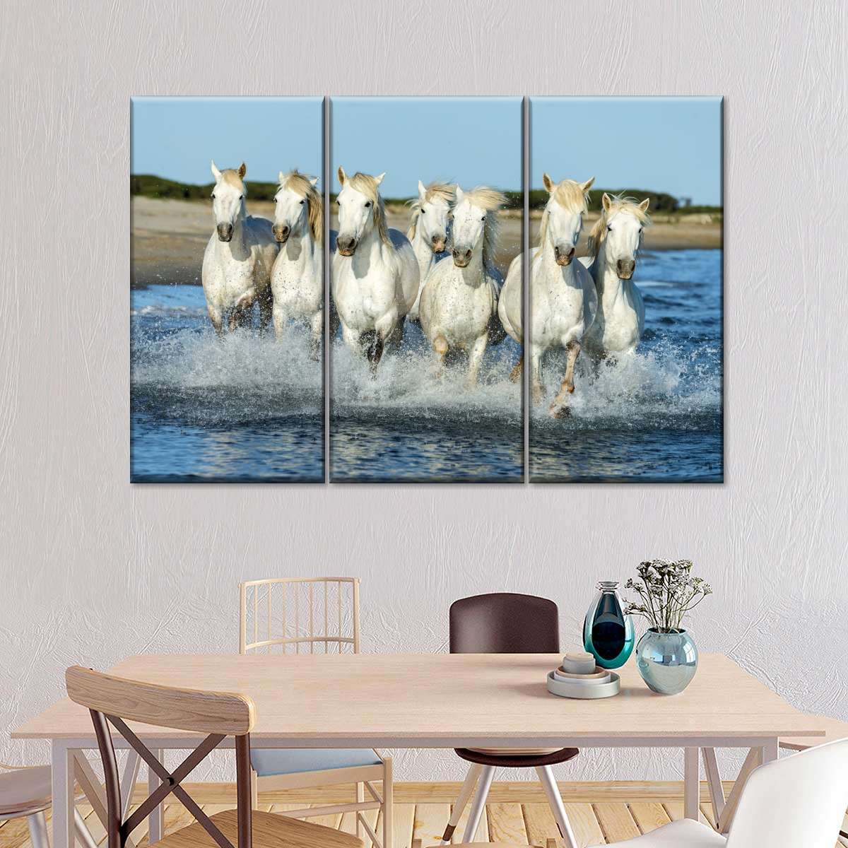 7 Horses Wall Art