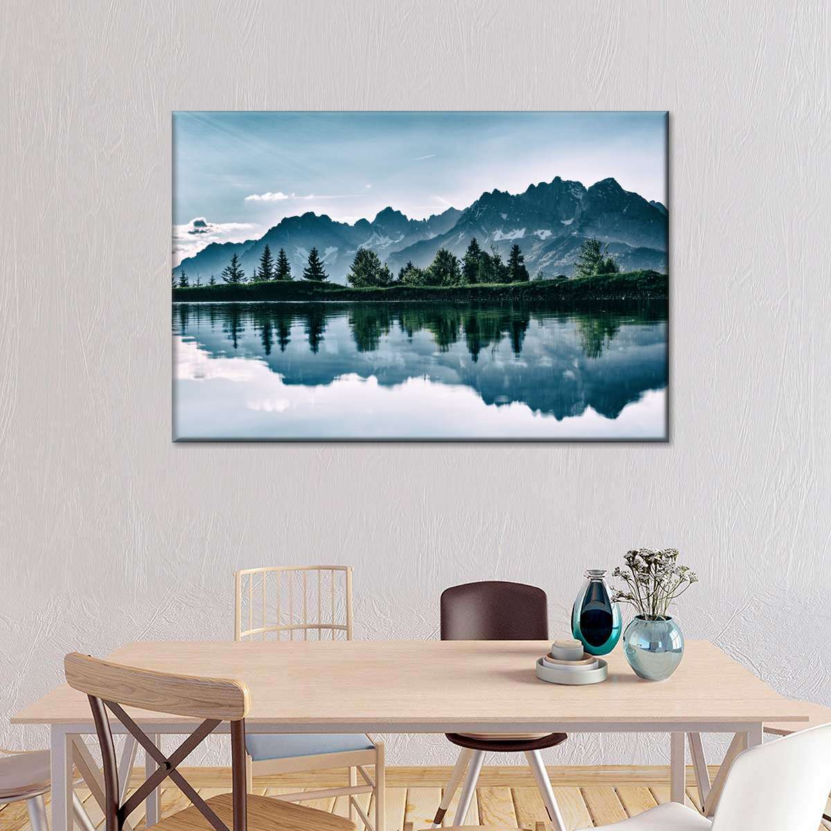 Daylight Mountain Scenery Wall Art