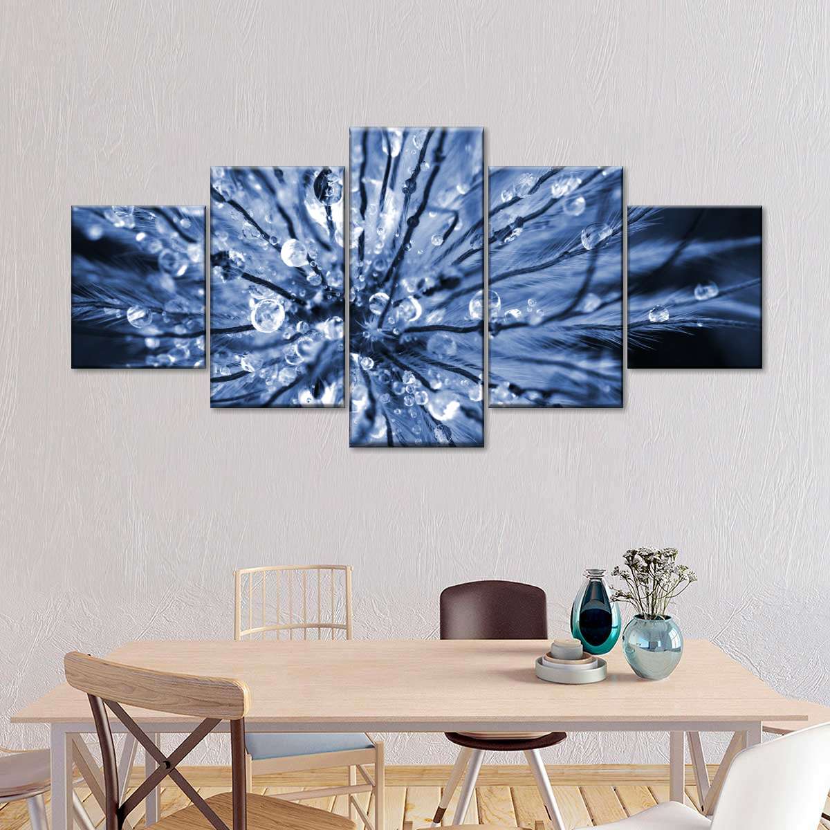 Abstract Flower Head Wall Art