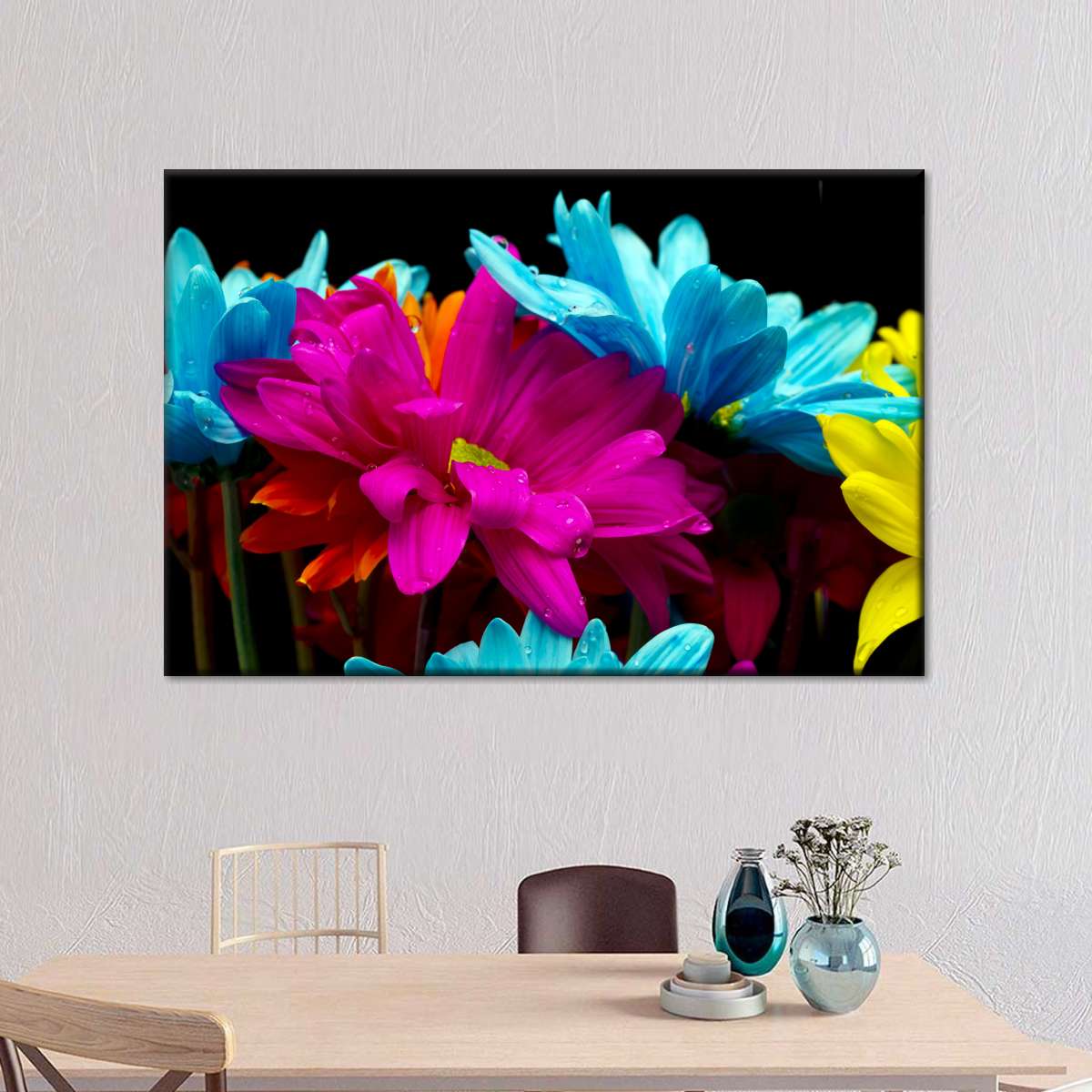 Fresh Morning Flowers Wall Art