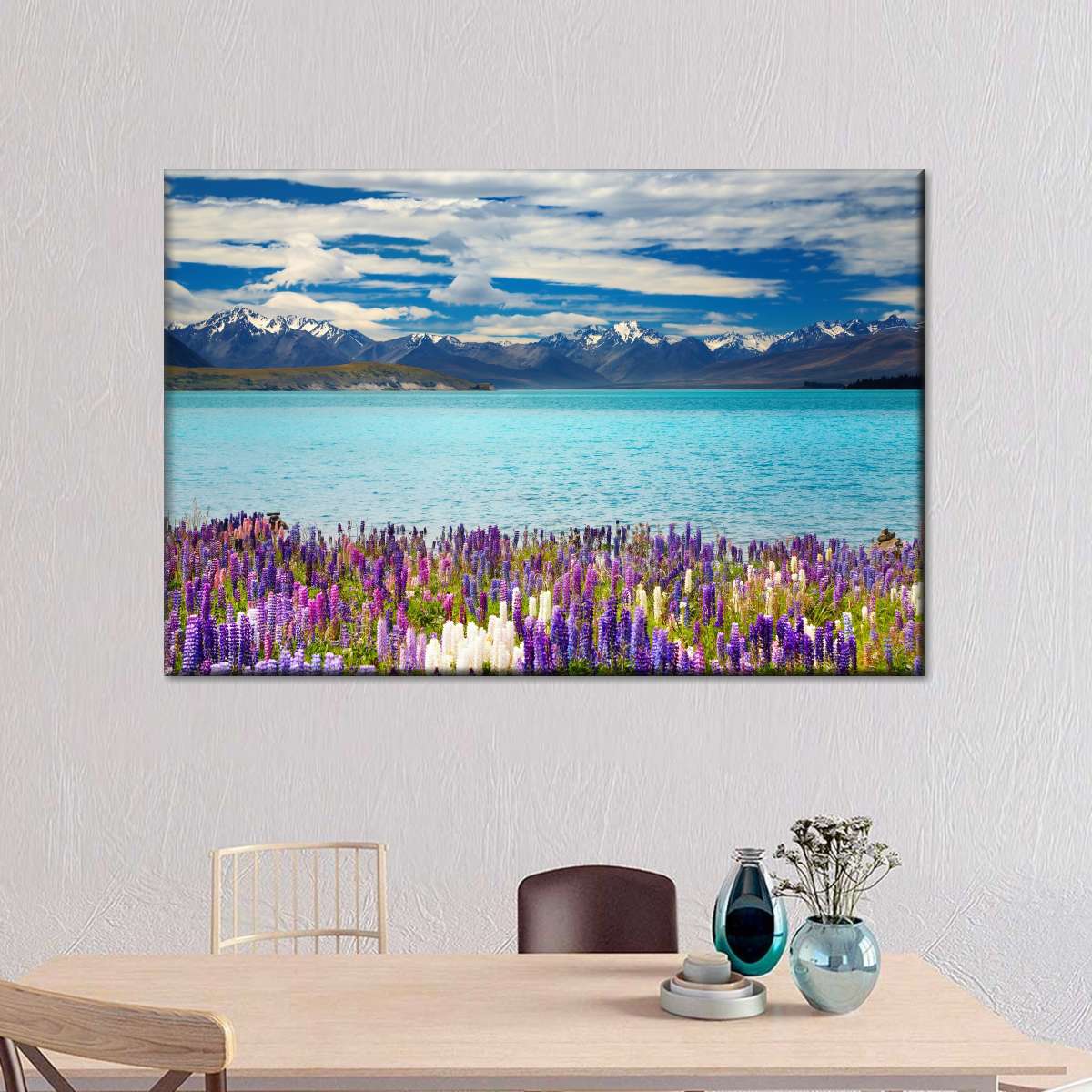 Lake Tekapo Mountain Wall Art