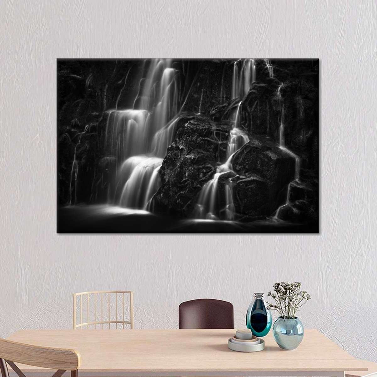 Dark Waterfalls Wall Art