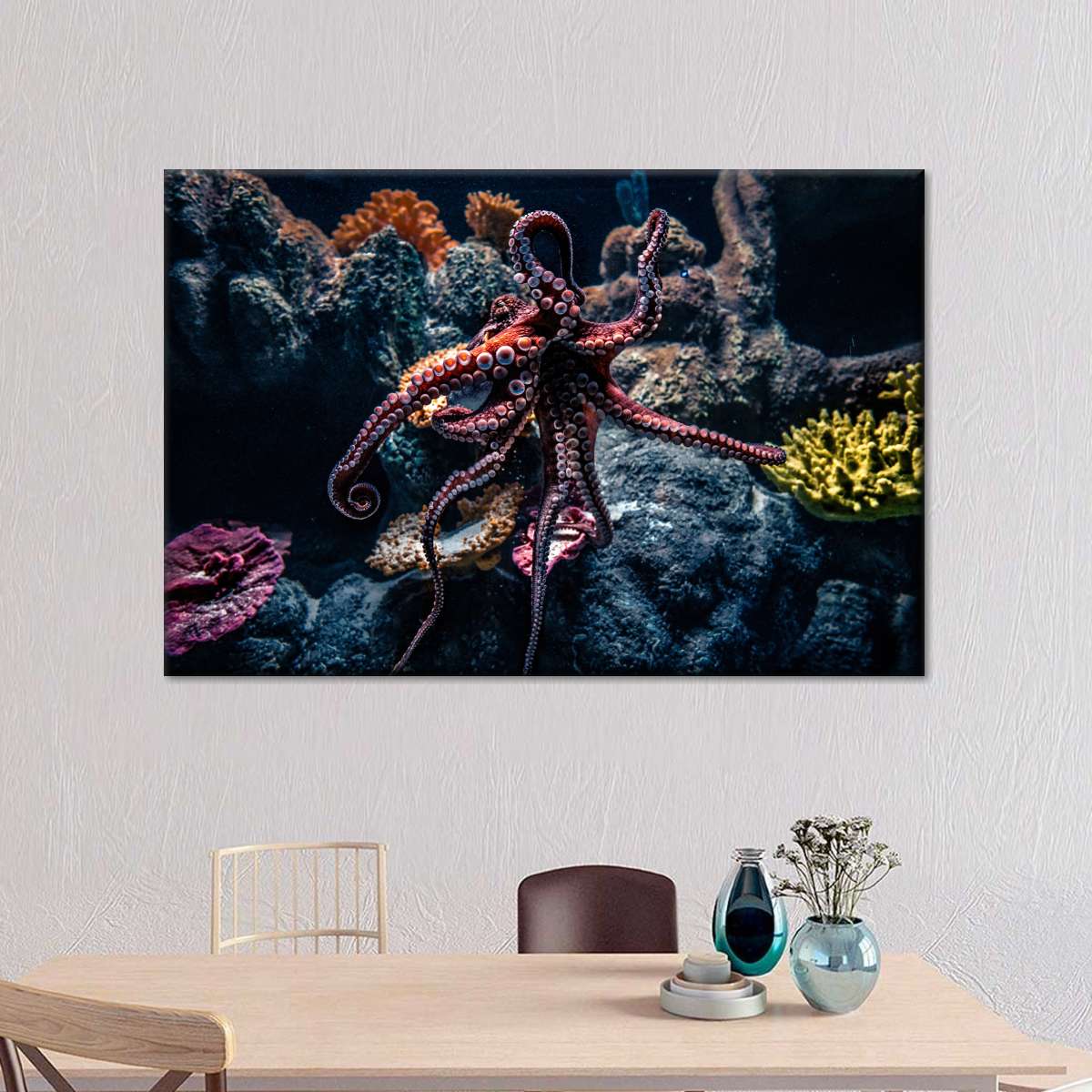 Octopus Habitat Wall Art