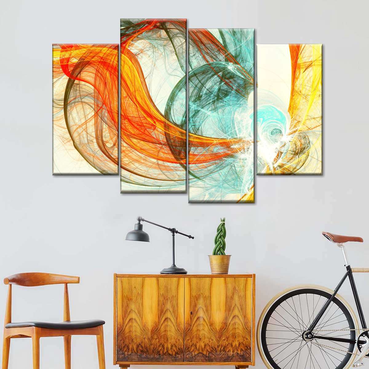 Energy Dynamic Abstract Wall Art