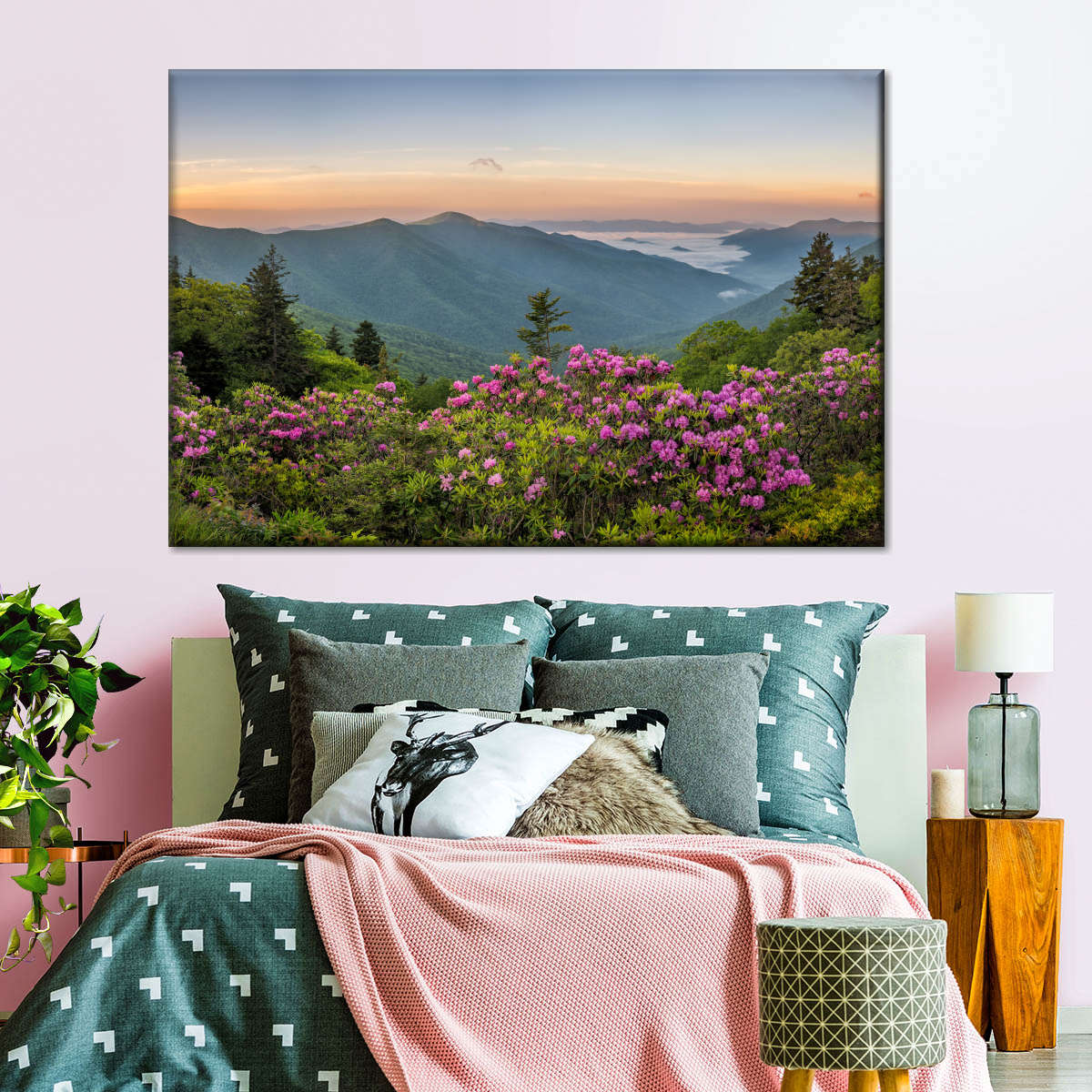 Blue Ridge Mountains View Wall Art