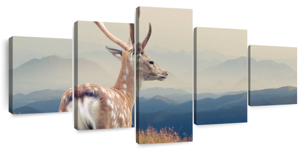 Mountain Sika Deer Wall Art