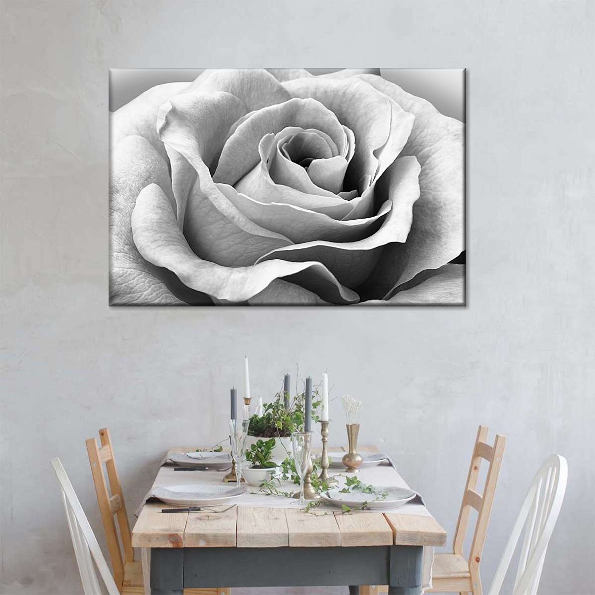 Full Bloom Rose Wall Art