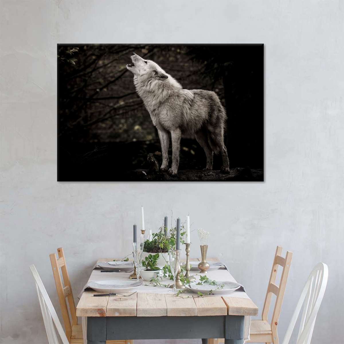 The Lone Wolf Wall Art