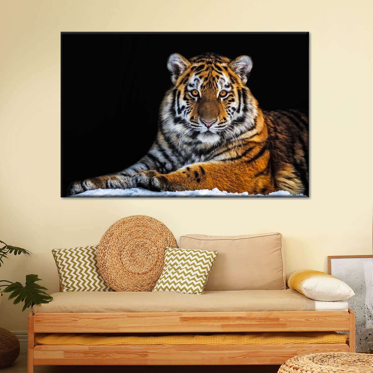 Tiger Snapshot Wall Art