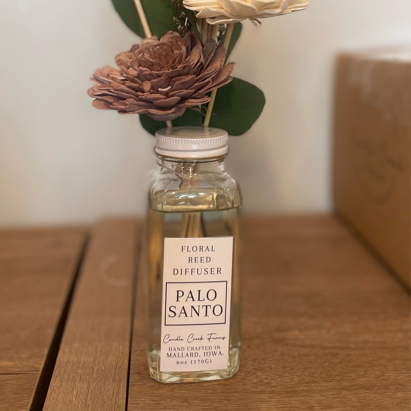 Candle Creek Farms Palo Santo Floral Reed Diffuser