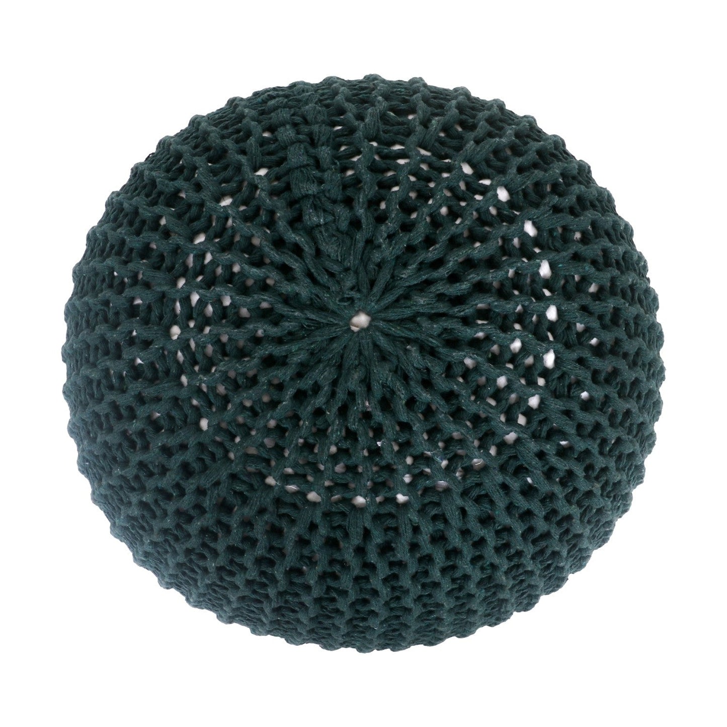 Mylah Hand Knitted Pouf