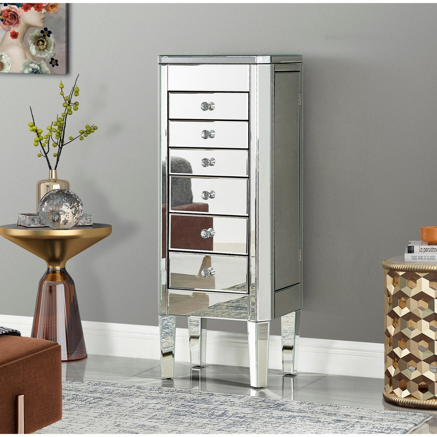 Mirabelle Jewelry Armoire