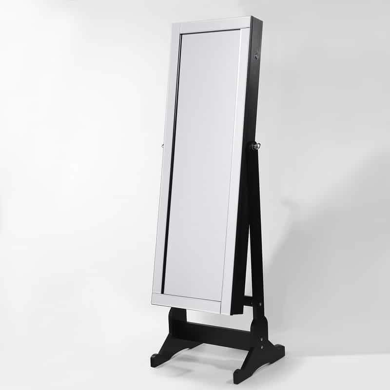 Radiant Cheval Mirror Jewelry Armoire