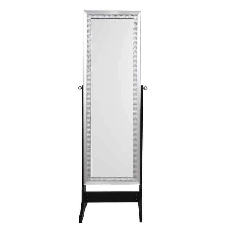 Sparkle Cheval Mirror Jewelry Armoire