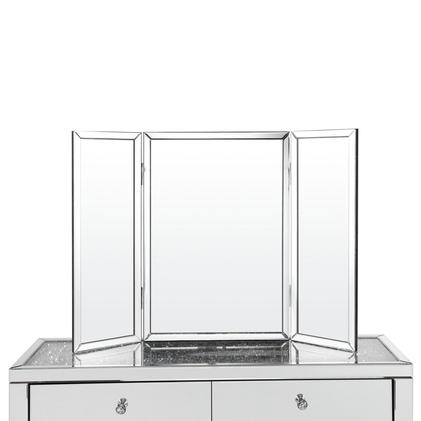 Tanith Tabletop Vanity Trifold Mirror