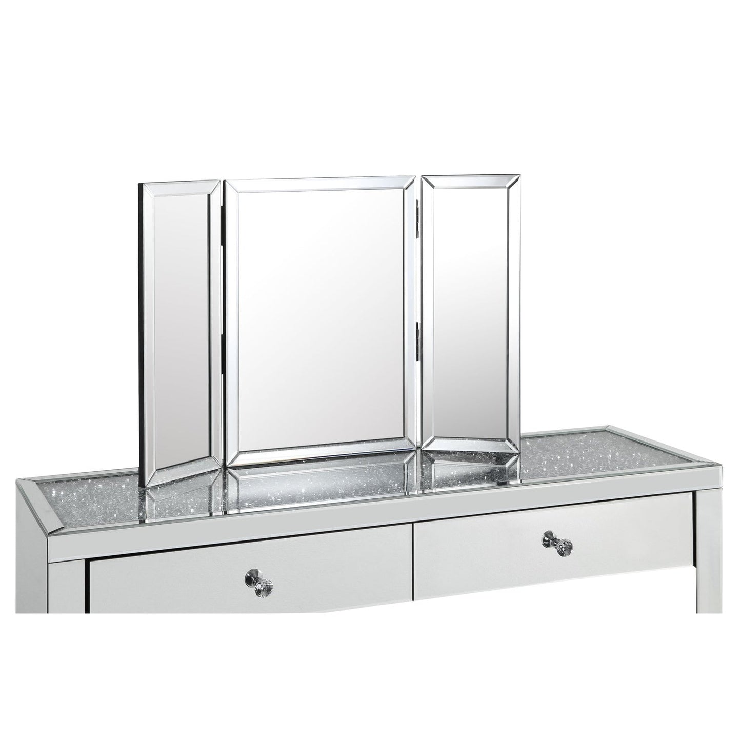 Tanith Tabletop Vanity Trifold Mirror