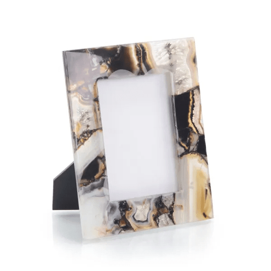 Rich Browns To Clear Agate Picture Frame