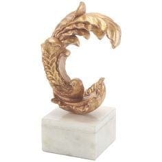 Wood Carved Acanthus Leaf