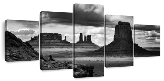 BW Monument Valley National Park Wall Art