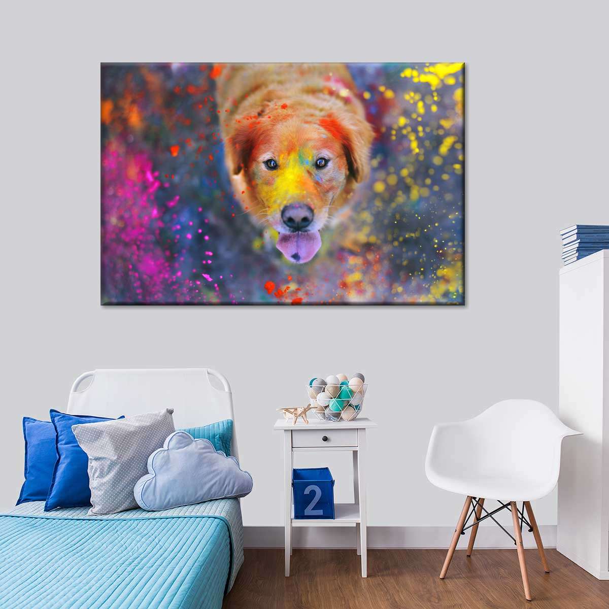 Colorful Labrador Wall Art