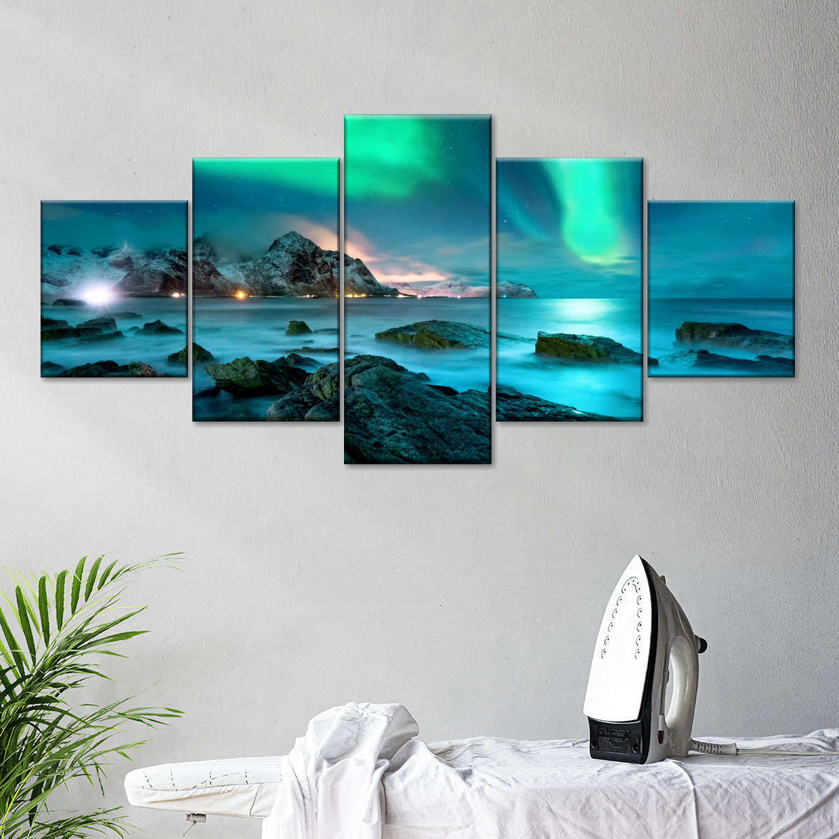 Stunning Lofoten Aurora Borealis Wall Art