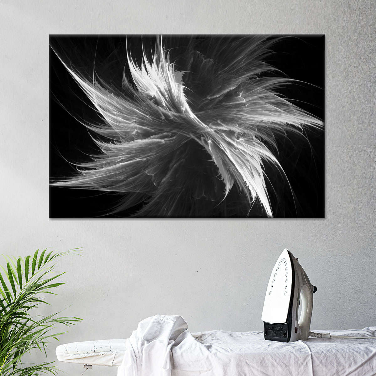 Abstract Gray Wall Art