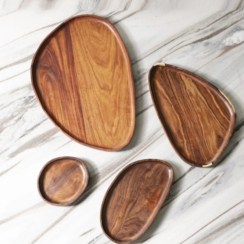 Wood Leaf Trays