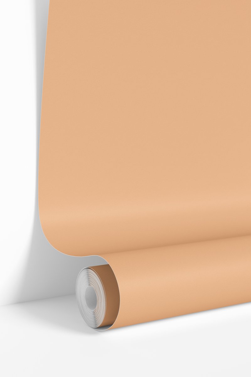 Light Orange Solid Wallpaper