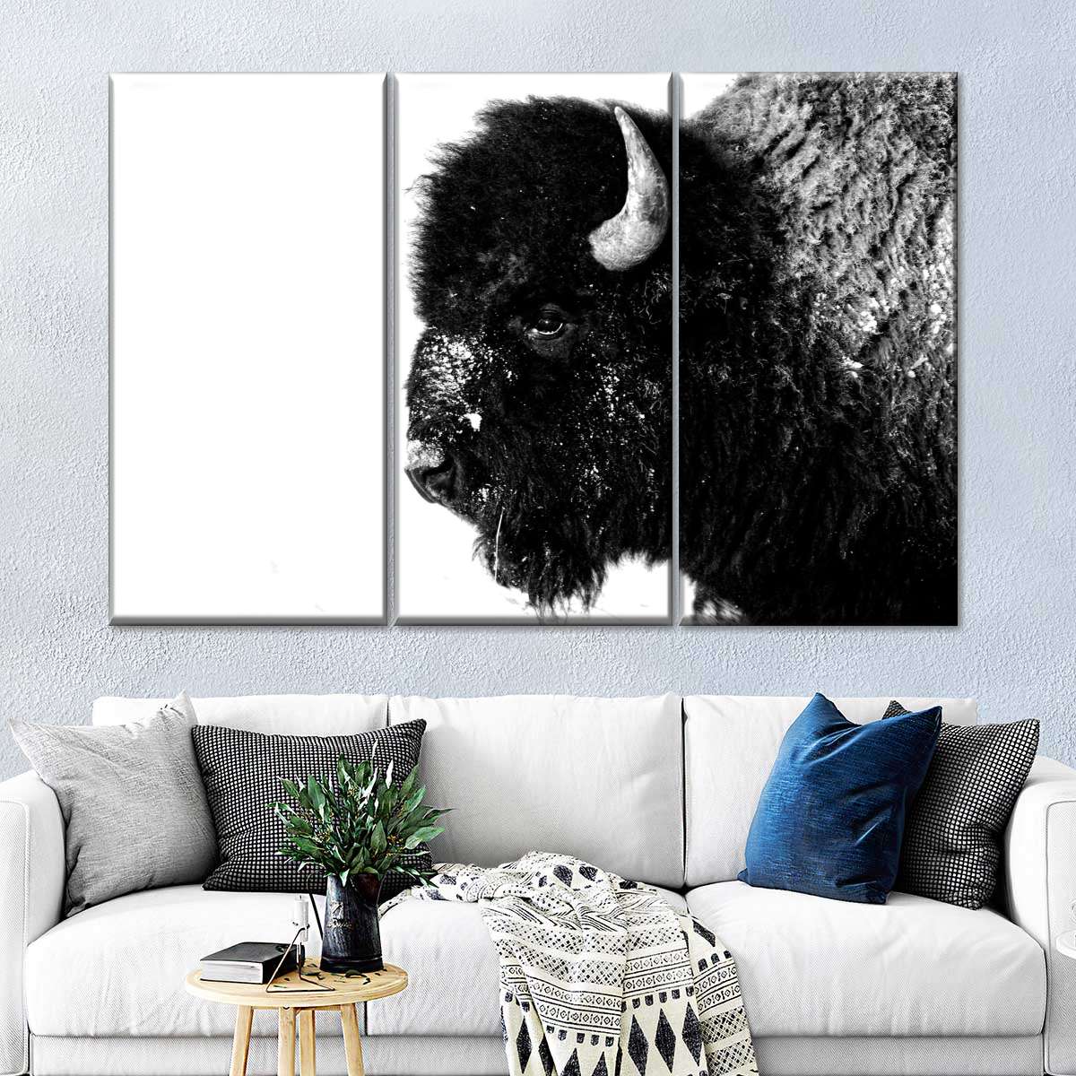 Black Bison Wall Art