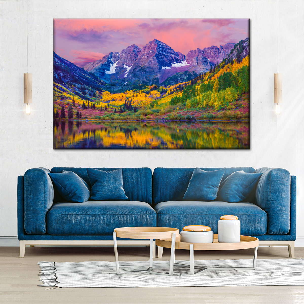 Maroon Bells Autumn Beauty Wall Art