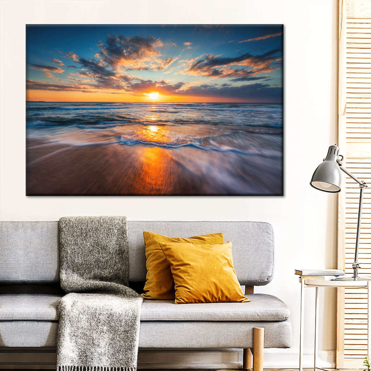 Summer Ocean Sunrise Wall Art