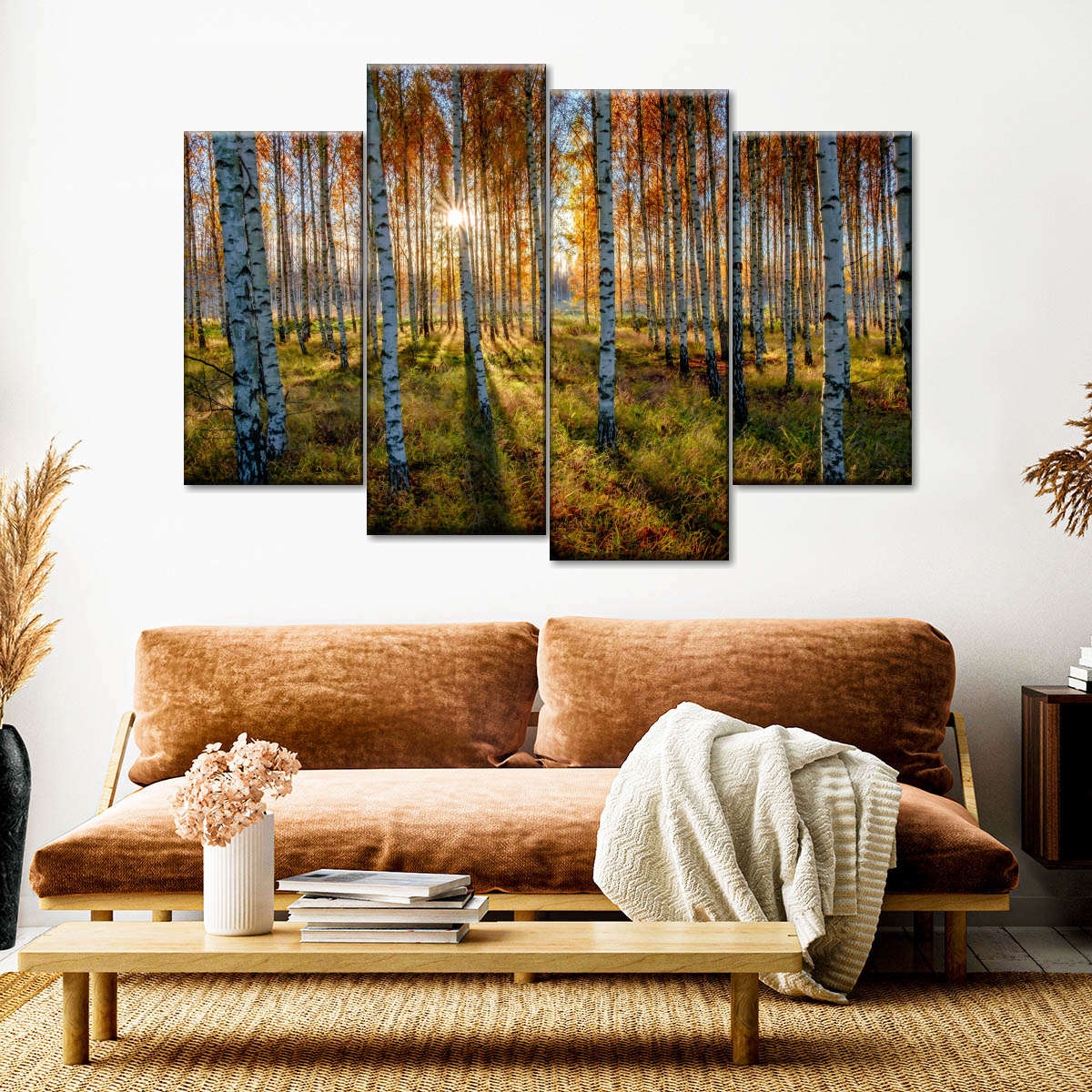 Swedish Birch Forest Wall Art