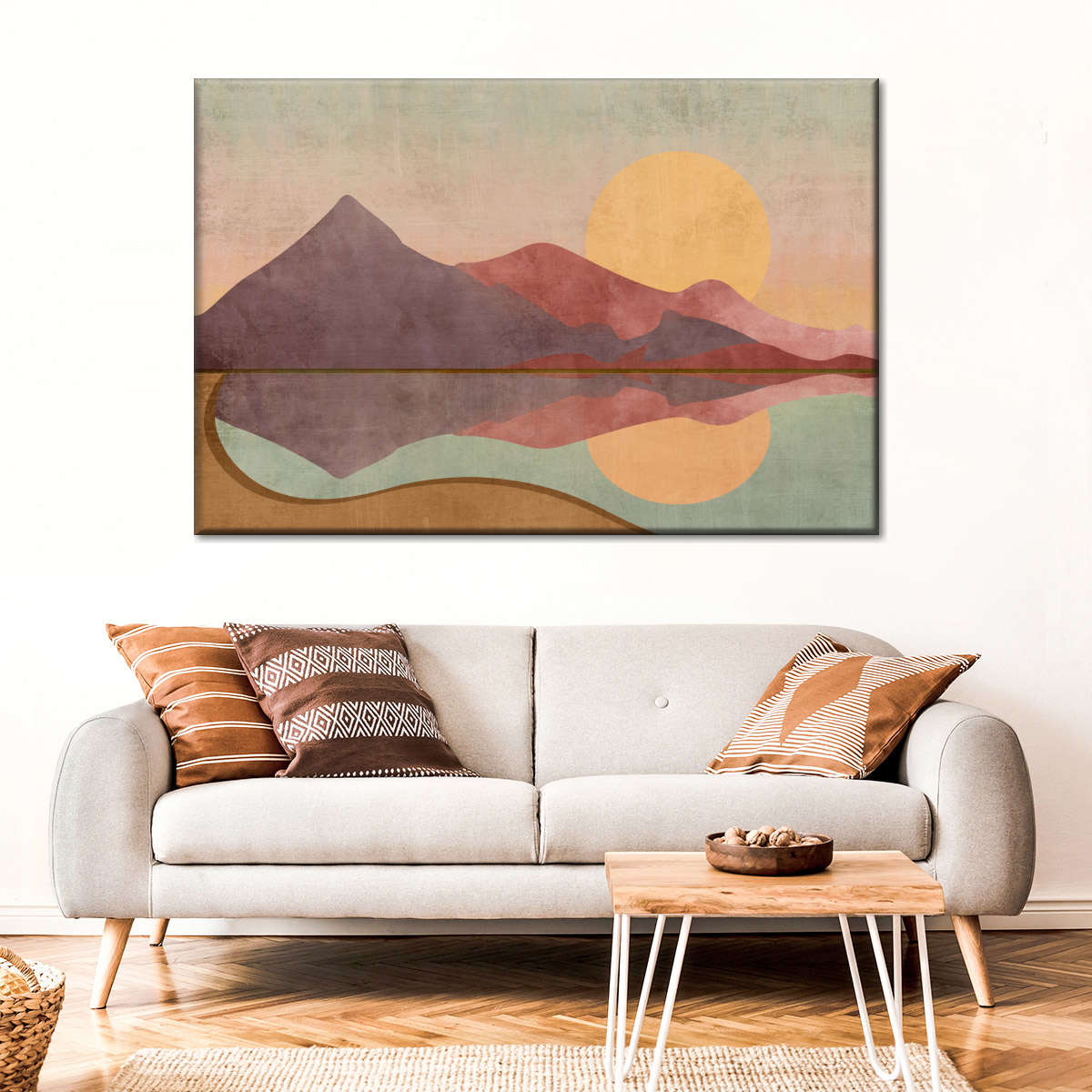 Boho Sundown Wall Art