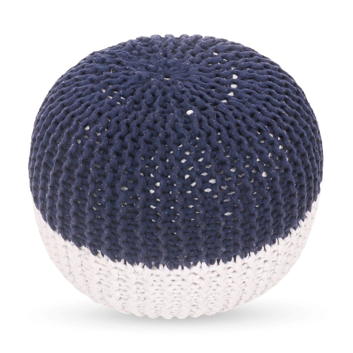 Mylah Hand Knitted Pouf