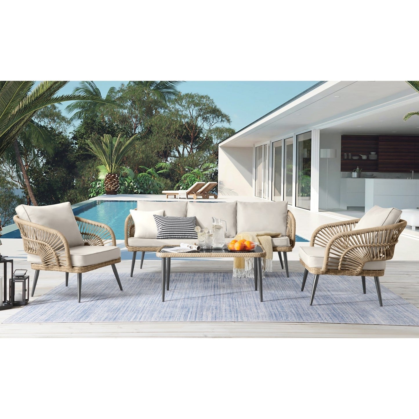 Amarion Patio Conversation Set