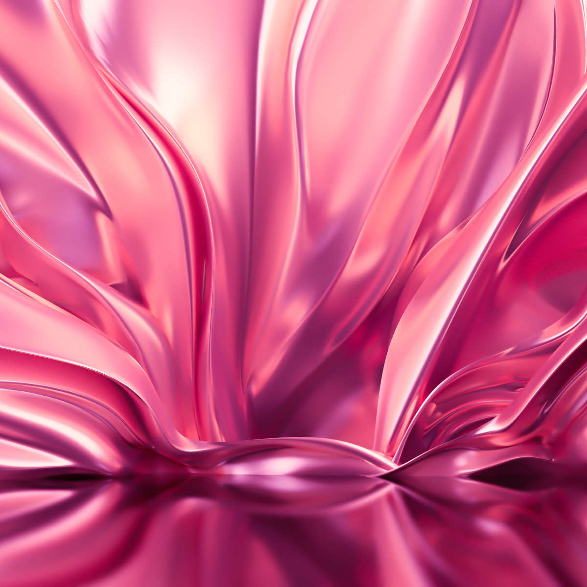 Blush Pink Abstract Wall Art